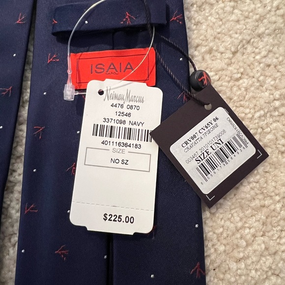 NEW with tags! ISAIA Napoli Tie - Picture 4 of 4